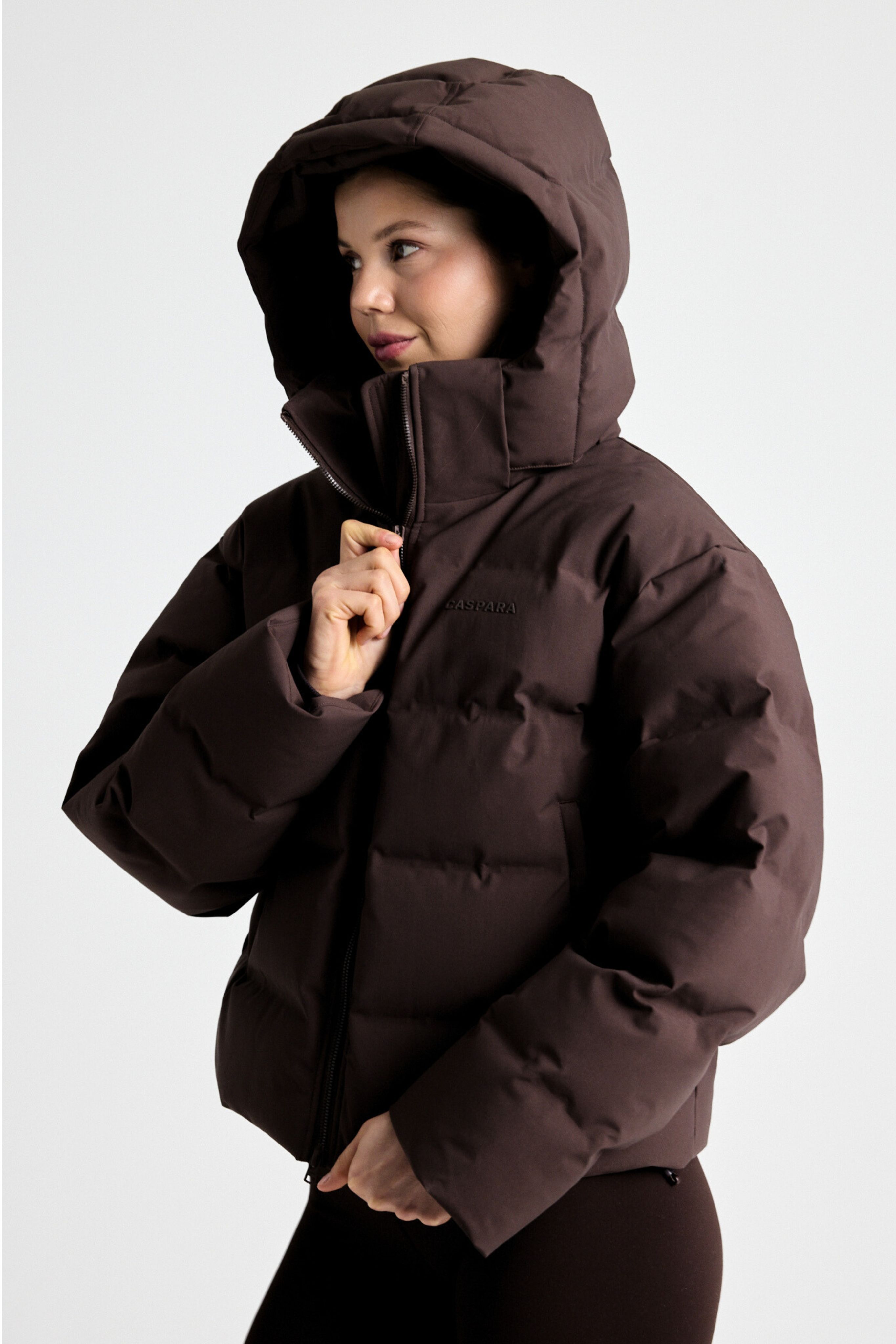 W. Aurora Puffer Jacket - Espresso
